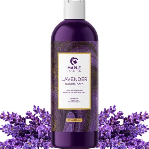 Premium Lavender Bubble Bath Soak - Aromatherapy Bubble Bath Soap and Luxury Lavender Bath Oil for Dry Skin - Moisturizing and Relaxing Bubble Bath for Adults with Aromatherapy Oils for Self Care Foaming Bubble Bath - Sit back and enjoy our womens bubble bath adult women formula with foaming bath oils for relaxing and let your worries melt away into an aromatherapy bath foam experience Sulfate Free Formula - Try our bubble bath lavender scent featuring natural oils for one of the top aromatherapy products for women and men looking to sit back and relax into delightful bath bubbles At Home Spa Bubble Bath - Our bath oils and bubbles are among the best bath soaks for women or anyone looking for an spa like aromatherapy bath with sensual lavender bubbles for bath time relaxation Lavender Esse Relaxing Bubble Bath, Lavender Bubble Bath, Bubble Bath Soap, Bath Bubbles, Bath Foam, Aromatherapy Products, At Home Spa, Foaming Bath, Bath Soaks