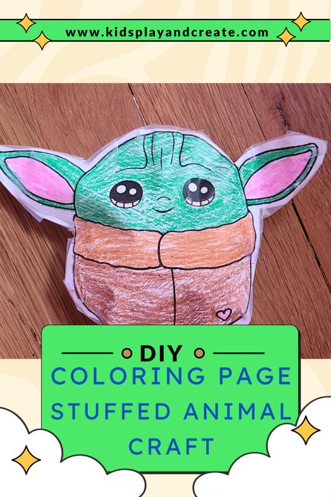 These DIY stuffed coloring page stuffed animals are super cute and easy to make with children ages 4 and up. Children will have an amazing time creating a stuffed animal out of a coloring page. Great craft for an after school program, summer camp, kids art program, or something to do at home with the kids. Don't have a coloring page? No problem, children can also draw out their own designs to turn into a stuffed animal. This is an awesome craft for children of all ages. Paper Stuffed Animals, Crafts For After School Program, Craft For Children, Plush Craft, Animals Craft, A Coloring Page, Art Program, Animal Crafts For Kids, Paper Animals