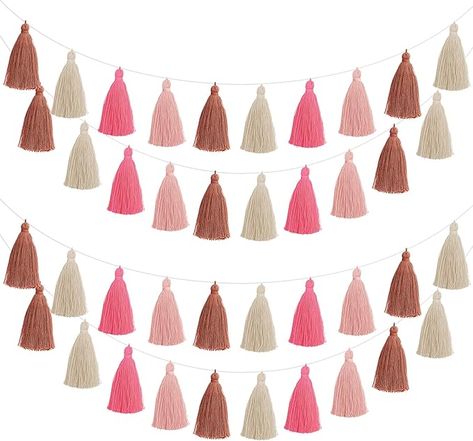 Amazon.com: WILLBOND 4 Pieces Tassel Garland for Classroom Boho Pastel Garland Tassel Banners Decoration for Classroom School Supplies Decor Back to School(Rose Red, Pink, Brown, Khaki, 3.1 Inch) : Home & Kitchen Christmas Tree Classroom, Red Classroom Decor, Christmas Tassel Garland, Decoration For Classroom, Christmas Felt Garland, Pastel Garland, Tree Classroom, Red Classroom, Decoration For Christmas Tree