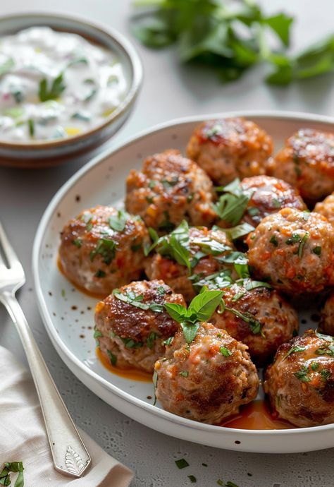 Learn How to Cook Meatballs Recipe For Free | Recipes You'll Love, Made Easy! Meatballs With Cheese, Trendy Recipes, Perfect Meatballs, Cheese Stuffed Meatballs, Best Macaroni Salad, How To Cook Meatballs, Fish Tacos Recipe, Italian Meatballs, Meatballs Recipe