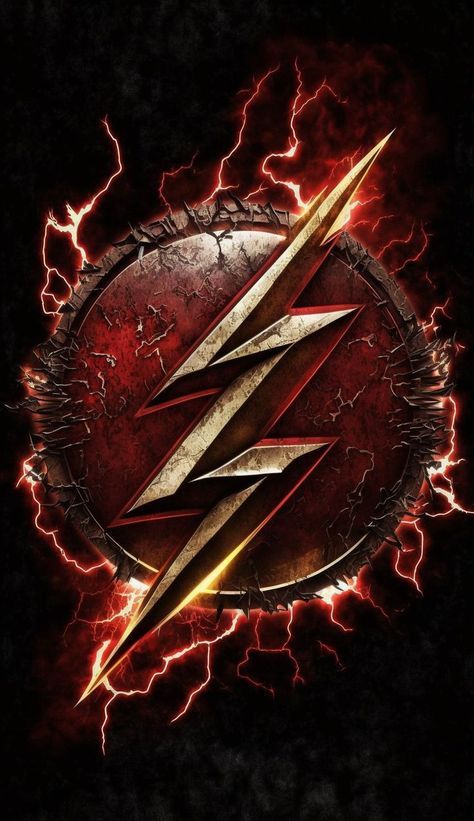 Flash Logo Wallpaper, Dc Comics Wallpaper Iphone, Super Hero Logo, Arrow Artwork, Marvel Tattoo Ideas, The Flash Logo, Flash Characters, Flash Dc Comics, Comic Wallpaper