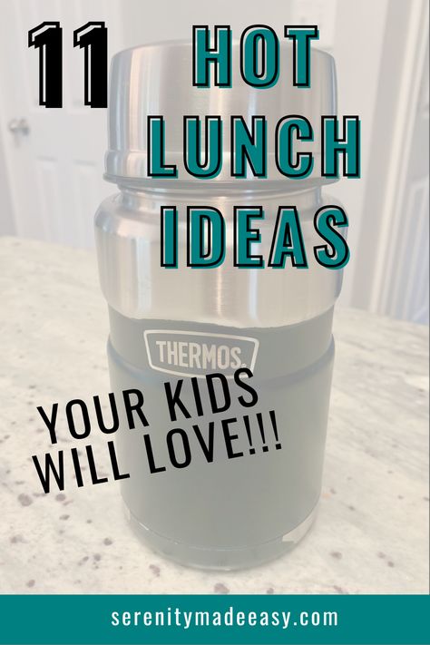 Get out of the boring school lunch rotation this year. We've compiled 11 quick, easy, and delicious hot lunch ideas for you. Your kid will have the best lunches in the entire school! Hot Thermos Lunch Ideas, Kids Thermos Lunch Ideas, Hot Lunch Ideas For Kids Thermos, Thermos Lunches For Kids, Hot Lunch Ideas For School, Thermos Lunch Ideas, Hot Lunch Ideas, Lunch Rotation, Lunch Ideas For School