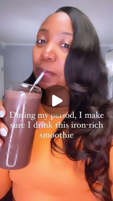 Kayla Wilkins, MS on Instagram: "🍒🍫 Wondering how to nourish your body during your period? Look no further! Whip up this iron-rich treat with the perfect blend of cherries and cacao! 💪🏾 When you combine vitamin C-rich cherries and cacao with iron-packed spinach, you get a powerhouse smoothie that’s perfect for boosting energy and supporting your body’s needs. 💃🏾 Whether enjoyed as a meal or snack, this blood-building, iron-boosting smoothie provides the ideal balance of macros and micros to keep you energized and nourished for hours. 💫  Let’s talk about iron! This smoothie contains non-heme iron from plant foods, which isn’t as easily absorbed as heme iron found in animal products. But fear not! By pairing it with vitamin C, the non-heme iron converts to usable heme iron, making it Period Smoothie, Iron Rich Foods For Women, High Iron Smoothies, Iron Smoothie, Macros And Micros, Iron Rich Snacks, Frozen Rice, Rice Cauliflower, Cacao Smoothie