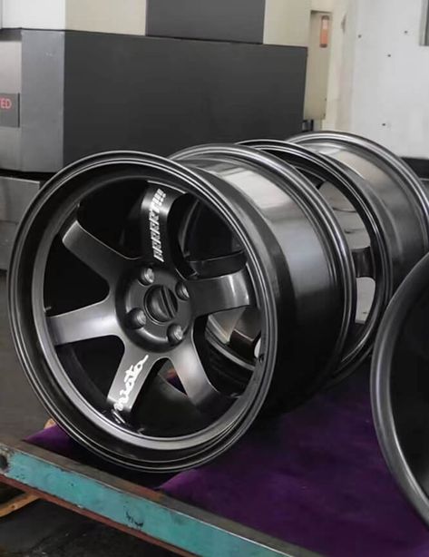 4x100 6 spoke wheels made by jova wheels factory, miata wide wheels 17 inch,17x10j, pcd 4x100, centre bore 54.1, concave 6 spoke, dark gunmetal grey color finished Miata Wheels, 17 Inch Wheels, Mazda Cars, Daily Ideas, Evo X, Mazda Mx 5, Wheels For Sale, Rims For Cars, Mazda Mx