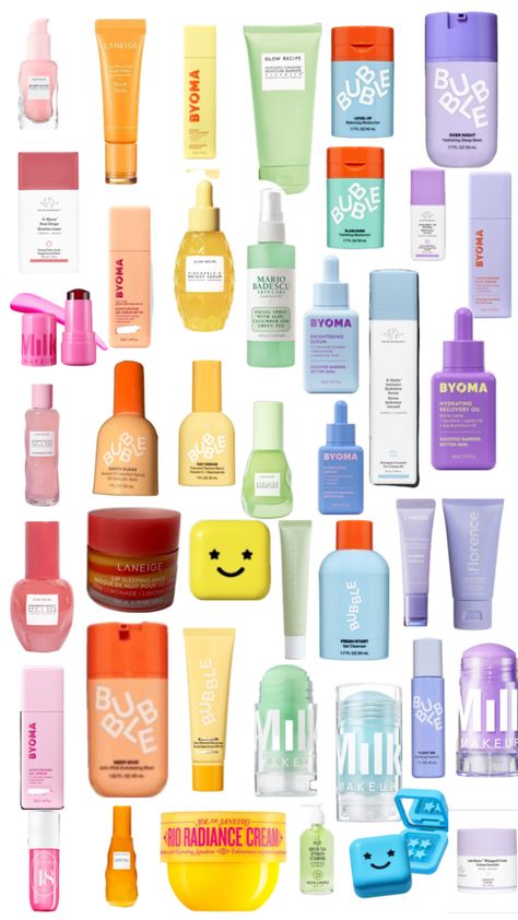 Skin care Glowy Skincare Routine, Good Skincare Products, Skincare For Teens, Glowy Skincare, Good Skincare, Skincare Collection, Sephora Skin Care, Mario Badescu Skin Care, Facial Spray