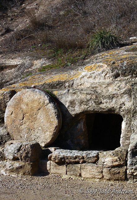 Ancient Tomb | This tomb is very similar to the tomb Jesus w… | Flickr Anatomi Dan Fisiologi, Good Friday Images, Jesus Tomb, Empty Tomb, Resurrection Day, Ancient Tomb, Resurrection Sunday, Sequence Of Events, Easter Story