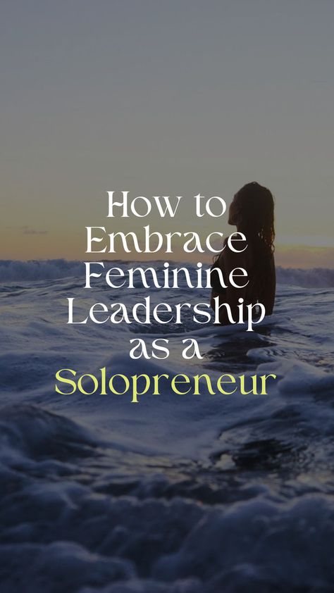 There’s a quiet revolution happening in how we run businesses. It’s not loud, aggressive, or about pushing harder to achieve more. It’s rooted in a different kind of power—the feminine way of leading. In this blog post you'll learn everything you need to know about embracing feminine leadership as a solopreneur. #FeminineBusiness #FeminineLeadership Feminine Leadership, Leadership Strategies, Masculine Energy, Slow Living, Feminine Energy, Divine Feminine, Business Women, Leadership, Need To Know