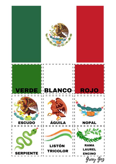 Flag Of Mexico, Multi Cultural, Kindergarten Reading Activities, First Grade Worksheets, Mexican Flags, Mexico Flag, Art Activities For Kids, Classroom Fun, Kindergarten Reading