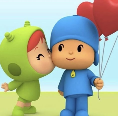 Pocoyo Love, Pocoyo Couple, Popoyo, Get A Girlfriend, Get A Boyfriend, Cute Jokes, Credit Card Statement, A Boyfriend, The Amazing World Of Gumball