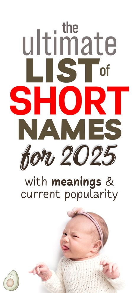 the ultimate list of short names for 2025 with meanings and current popularity Four Letter Names, 4 Letter Girl Names, Three Letter Names, Short Girl Names, Short Baby Girl Names, One Syllable Names, Erin Ireland, Girl Names List, List Of Girls Names