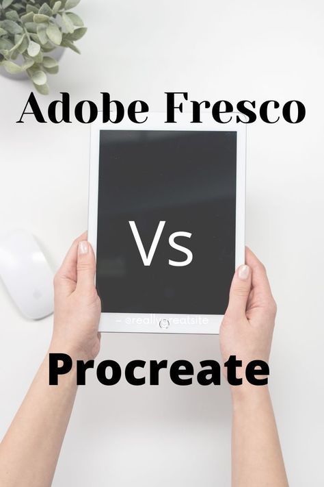 Which is the best digital painting app for you: Adobe Fresco or Procreate? Learn the differences between the two and find out which one is right for you. #adobefresco #procreate . #Fresco #Adobe_Fresco_Lettering #Adobe_Fresco_Tutorial #Fresco_Tutorial Adobe Fresco Lettering, Adobe Fresco Watercolor, Adobe Fresco Tutorial, Paint App, Illustrator Brushes, Adobe Fresco, Procreate Brushes Free, Procreate Tutorial, Drawing And Painting