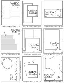 Pause Dream Enjoy: Paper Play Sketches A7 Card Sketches, Card Layouts Templates Free Printable, Card Patterns Design, Card Making Sketches With Measurements, 5 X 7 Card Sketches With Measurements, Card Sketches Templates Cardmaking, Multiple Cards From One Sheet, Greeting Card Templates Printable, Card Layout Ideas Templates