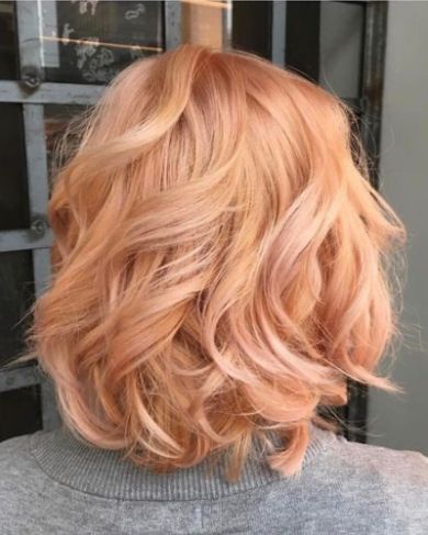 Light Copper Blonde, Blorange Hair, Baylage Hair, Weekend Mode, Strawberry Blonde Hair Color, Copper Blonde, Peach Hair, Spring Hair Color, Strawberry Blonde Hair