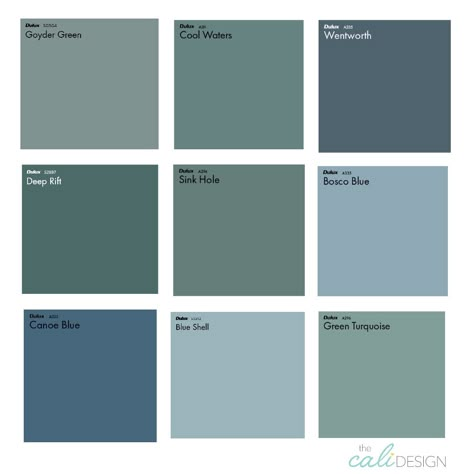 green blues Exterior House Colors Blue Green, Green Blue House Exterior, Sea Glass Green Color Palette, Green And Blue Room Decor, Greenish Blue Paint Colors, Nature Aesthetic Home, Decorating For Living Room, Blue And Green Combination, Blue Green Paint Colors