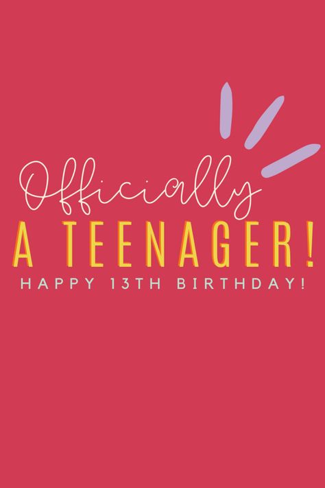 The Happiest 13th Birthday Quotes - darling quote 13 Birthday Caption Ideas, 13 Birthday Wallpaper, 13 Birthday Captions, 13th Birthday Quotes Daughters, 13th Birthday Cards For Girls Diy, Happy Birthday Teen Girl, 13 Birthday Quotes Daughters, 13th Birthday Captions, 13 Th Birthday