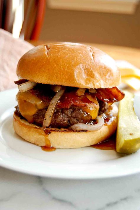 Sweet And Spicy Bacon Smash Burger (Whataburger Copycat) | Front Range Fed Sweet And Spicy Burger Sauce, Whataburger Recipe, Spicy Burger Recipes, Sweet And Spicy Bacon, Burger Sauce Recipe, Spicy Sauce Recipe, Steakhouse Burger, Burger Sauces Recipe, Spicy Bacon