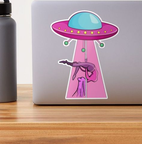 Awesome Alien Pole Dancer Sticker 80s Makeup Looks, 80s Makeup, Dancers Art, Exotic Dance, Alien Design, Paint Night, Pole Fitness, Pole Dance, Dance Party