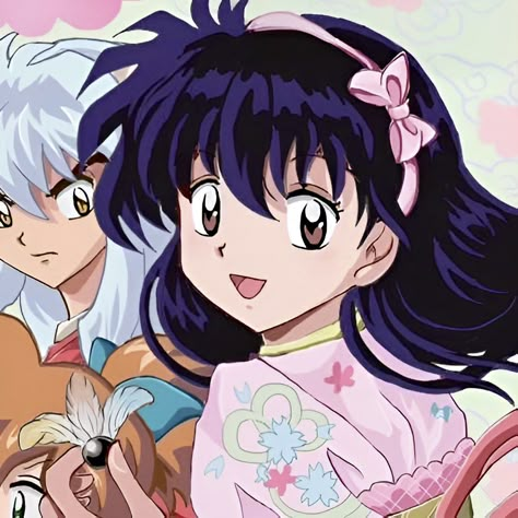 Kagome Pfp, Higurashi Icon, Pfps Aesthetic, Fruit Basket Anime, Inuyasha Fanart, Tiktok Pfp, Aesthetic Animals, Inuyasha Kagome, Kagome Higurashi