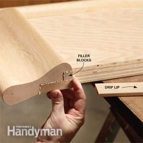 DIYers and pros share their design and how-to tips, with photos of reader-built home bars. Learn how to build a classic wood bar top, install a beer tap and more. How To Make A Bar Top, Bar Support Ideas, Diy That’s It Bars, Build Your Own Bowl Bar, Bar Top Ideas, Standard Bar Dimensions, Diy Bar Clamps Woodworking, Outdoor Wood Bar, Building A Home Bar