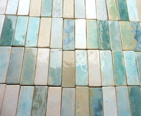 SEA BREEZE Tiles - Etsy Blue Green Backsplash, Outdoor Kitchen Tile, Sea Glass Bathroom, Cottage Tile, Surf Bungalow, Cabana Bathroom, Adobe Homes, Swimming Pool Tile, Screened Patio