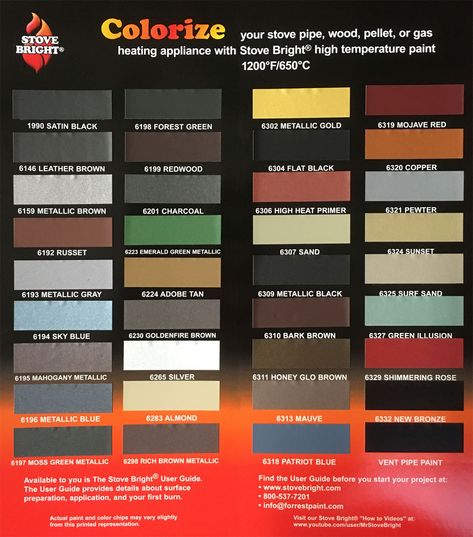 Stove colours available for Woodwarm Stoves Heat Resistant Paint, Paint Stove, High Heat Spray Paint, Stove Paint, High Heat Paint, Bright Paint Colors, Double Sided Stove, Direct Vent Fireplace, Gas Fireplace Insert