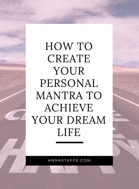 Creating your personal mantra will help you achieve your dream life. Through this self development tip you can build amazing self confidence! Klick though to read the post! Mantra Ideas, Mind Transformation, What Is A Mantra, Habit Building, Awakening Soul, Personal Mantra, Bullet Journal For Beginners, Inner Growth, Daily Mantra