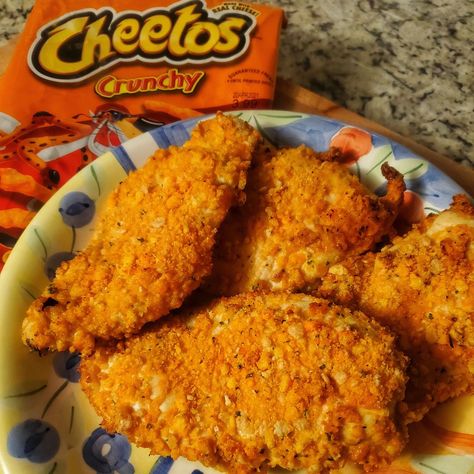 Cheeto Chicken Cheeto Chicken, Purple Recipes, Baked Boneless Chicken Breast, Chicken Nugget Recipes, Ww Points, Fried Chicken Recipes, Food Shop, Food Obsession, Chicken Breast Recipes