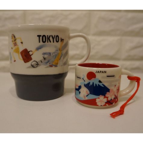 【F/S】STARBUCKS You Are Here Collection Mug (JAPAN) ＆ STARBUCKS City Mug (TOKYO) | eBay Japan Starbucks Cups, Starbucks Bottles, Starbucks City Mugs, Starbucks Advertising, Starbucks Cups, Tokyo Japan, Tokyo, Mug, Collectibles