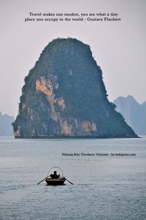 HALONG BAY, NORTHERN VIETNAM Northern Vietnam, Halong Bay, Travel Quotes, Vietnam, Quotes, Movie Posters, Travel, Film Posters