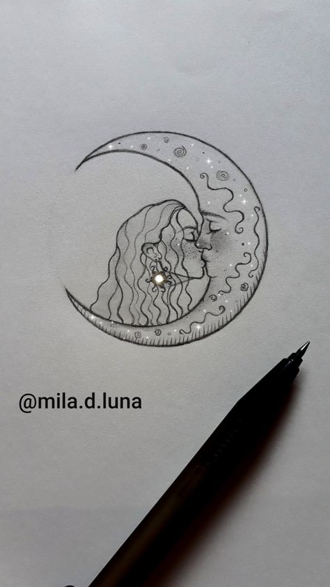 Draw of the moon