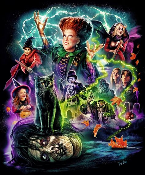 Welcome To The CREEPSHOW — brokehorrorfan: Cavity Colors’ Hocus Pocus shirt... Hocus Pocus Disney, Classic Halloween Movies, Halloween Pillow Case, Hocus Pocus 2, Halloween Hocus Pocus, Halloween Wallpaper Iphone, Halloween Pillows, Halloween Backgrounds, Halloween Movies