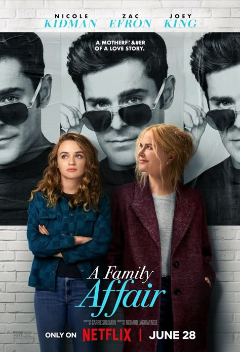 A FAMILY AFFAIR (2024) Film Netflix, Liza Koshy, Charlie Sheen, Movies By Genre, Joey King, High Maintenance, Anna Kendrick, Eva Green, Morrissey