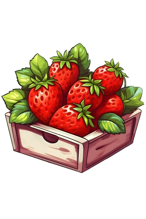 Strawberry Bush, Makanan Cepat Saji, Yehuda Devir, Strawberry Clipart, Strawberry Wreath, Strawberry Drawing, Strawberry Flowers, Strawberry Art, Fruit Clipart