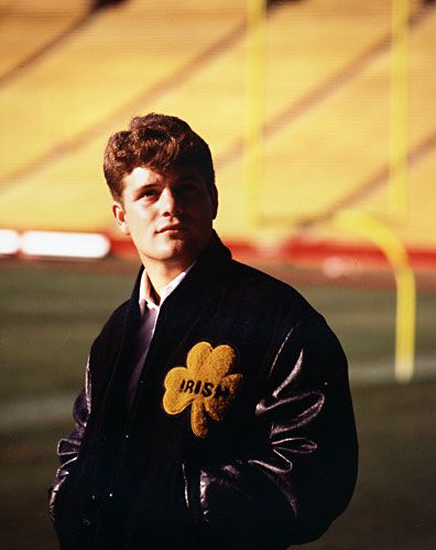 rudy Best Fall Movies, Sean Astin, Football Movies, Aryton Senna, Complex Magazine, Go Irish, College Football Teams, Sports Movie, Notre Dame Football