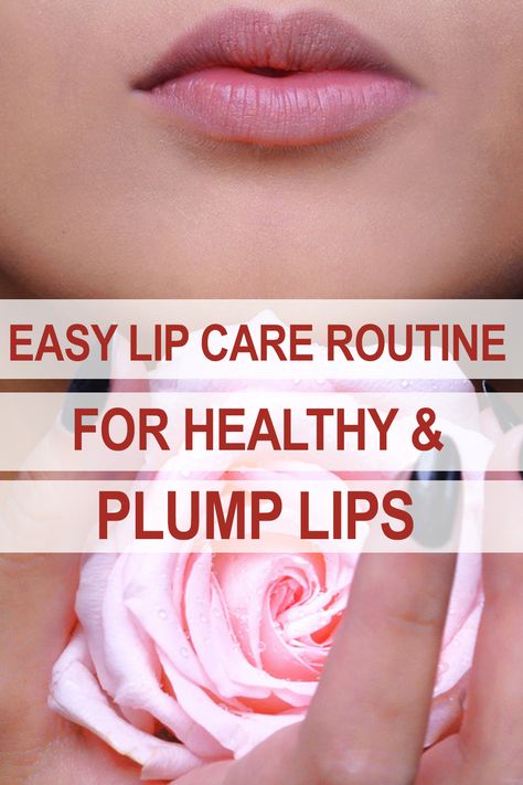 Lip care routine to help you maintain soft, supple, and plump lips ate home. Plumping Lips, Lip Care Routine, Plump Lips, Healthy Lips, Nighttime Routine, Night Time Routine, Lip Plumper, Lip Care, Care Routine