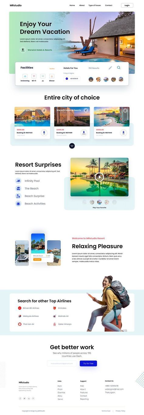 Web Design Inspiration Layout, Webpage Design Layout, Hotel Website Design, Travel Website Design, Layout Web, Web Design Websites, Website Design Inspiration Layout, Web Design Examples, Ecommerce Web Design