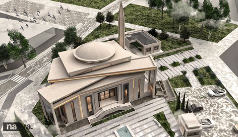 Mosque Design Islamic Architecture, Maquette Architecture, Mosque Design, Islamic Center, Warehouse Design, Islamic Wallpaper Hd, Mosque Architecture, Architecture Model House, Islamic Design