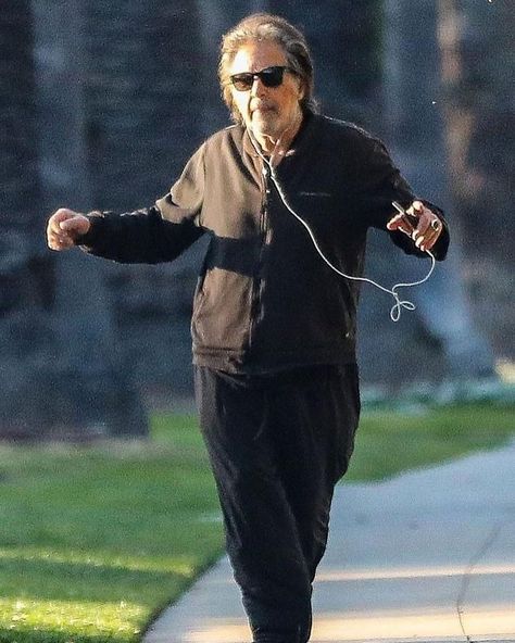 Legends Inc. on Instagram: “Al Pacino dancing down the street while listening to some music that makes him vibe. 🎧📱 Sunday mood” Al Pacino, Weekend Plans, Music Aesthetic, The Godfather, Listening To Music, Just In Case, Documentaries, Thinking Of You, Vision Board