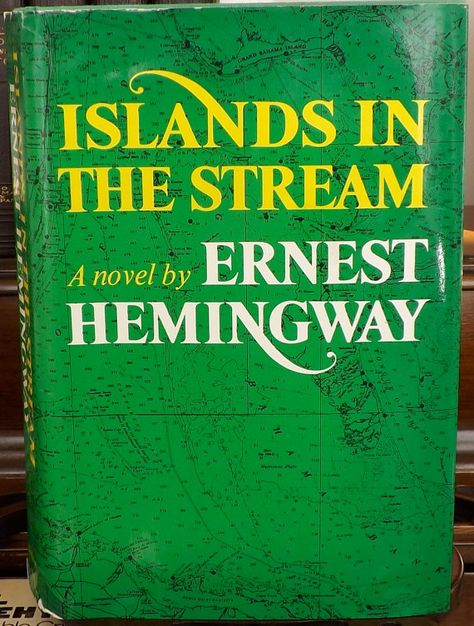 Ernest Hemingway's Islands in the Stream by RookBookNook on Etsy, $110.00 Cuba Island, Islands In The Stream, Ernest Hemingway, Ex Libris, Classic Books, Rare Books, Book Set, Reading Lists, Favorite Books