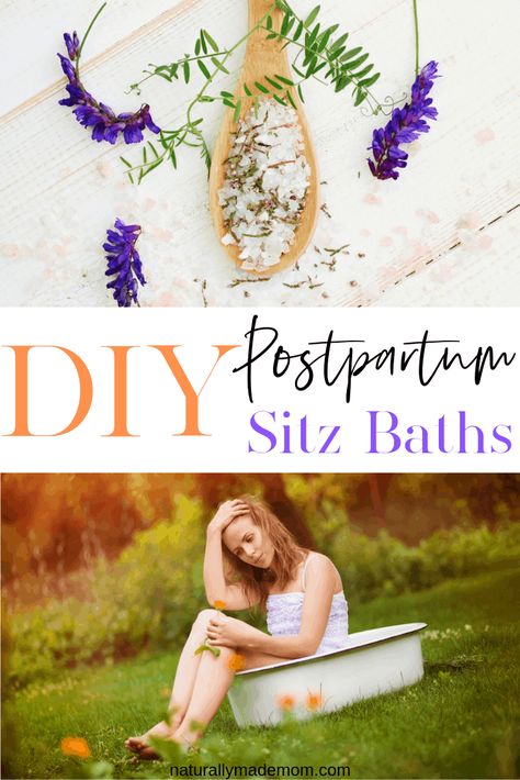 Homemade Sitz Bath How To Make, Homemade Sitz Bath, Sits Bath Postpartum, Diy Sitz Bath, Sitz Bath Recipe, Sits Bath, Sitz Bath Postpartum, Postpartum Skincare, Diy Postpartum