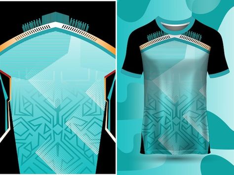 Jersey Pattern Design, Jersey Background, Preschool Logo, Soccer Jersey Design, Cricket T Shirt Design, Cricket Jersey, Badminton Shirt, Company Uniform, Cricket T Shirt