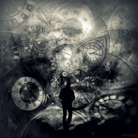 Time Travel Art, Clock Art, Time Art, Universe Art, Steampunk Art, Arte Fantasy, 판타지 아트, Dark Photography, Mix Media