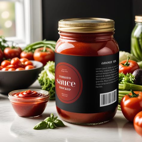 Free Glass Jar with Tomato Sauce Mockup PSD Jar Mockup, Free Mockup Templates, Clear Glass Jars, Bottle Mockup, Packaging Mockup, Mockup Templates, Mockup Free Psd, Sauce Bottle, Free Mockup