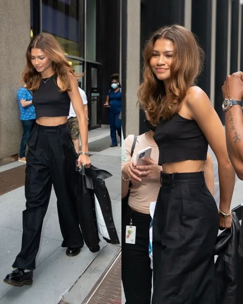 Zendaya Style Street, Zendaya Street Style, Mode Zendaya, Zendaya Fashion, Estilo Zendaya, Zendaya Outfits, Zendaya Style, New York Street Style, Famous Outfits