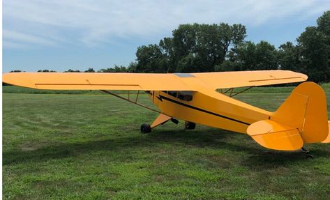 For Sale: 1946 Piper J-3 Cub With “Metal Spars, New Fabric, New Paint” Piper J3 Cub, J3 Cub, Piper Cub, Aircraft Parts, Hello You, Be Active, Vintage Aircraft, Nose Art, Paint Schemes