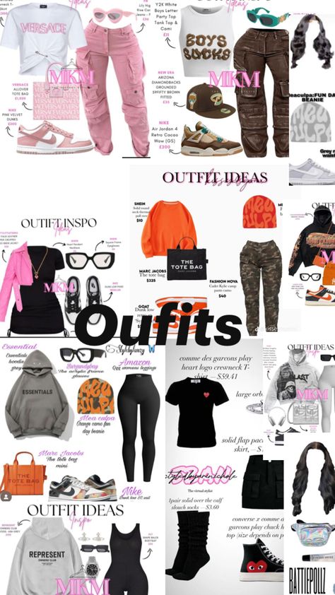 Outfits Highschool, Cute Highschool Outfits, Teen Swag Outfits, Cute Nike Outfits, Stylish Summer Outfits, Shein Outfits, Trendy Outfits For Teens, Cute Lazy Day Outfits, Swag Outfits For Girls