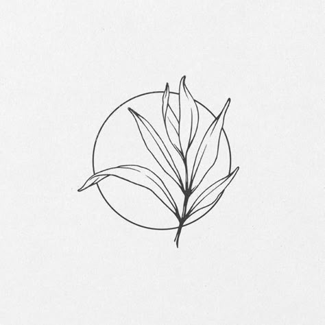 Handpoke Tattoo, Plant Tattoo, Cafe Logo, Dainty Tattoos, Tattoo Flash Art, Styles P, Art Tattoos, Little Tattoos, Simplistic Tattoos