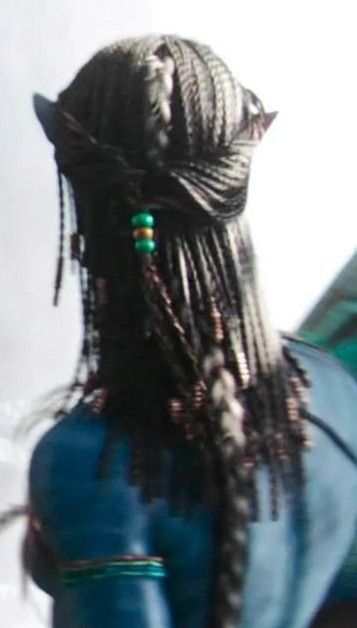 Neytiri's Hairstyle From Avatar 2009 Avatar Hair, Avatar 2009, Avatar Dr, Avatar James Cameron, Black Wallpaper Iphone Dark, Pandora Avatar, Avatar Movie, James Cameron, Drawing Stuff