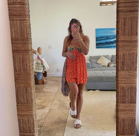 Lexi Hidalgo Dress, Lexi Hildago Outfits, Lexi Hidalgo Outfits, Lexi Hildago, Lexi Hidalgo, Hawaii Outfits, Earthy Outfits, Short Summer Dresses, Warm Weather Outfits