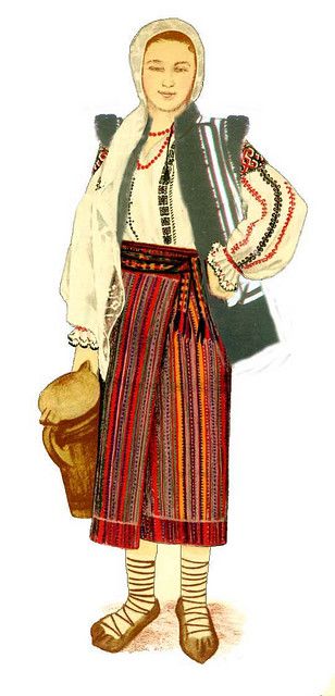 Traditional Romanian Costumes from Moldova, Gura Humorului. Modern Folk Embroidery, Popular Costumes, Modern Folk, Redwork Embroidery, Folk Embroidery, Folk Costume, Embroidery Ideas, Traditional Clothing, Embroidery Tutorials